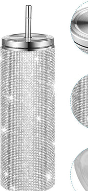 Diamond Bling Tumbler (Platinum)