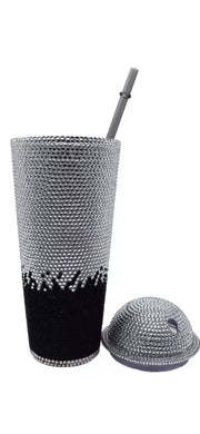 Acrylic Rhinestone Dome Bling Tumbler