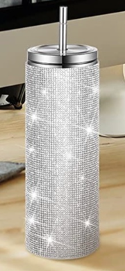 Diamond Bling Tumbler (Platinum)