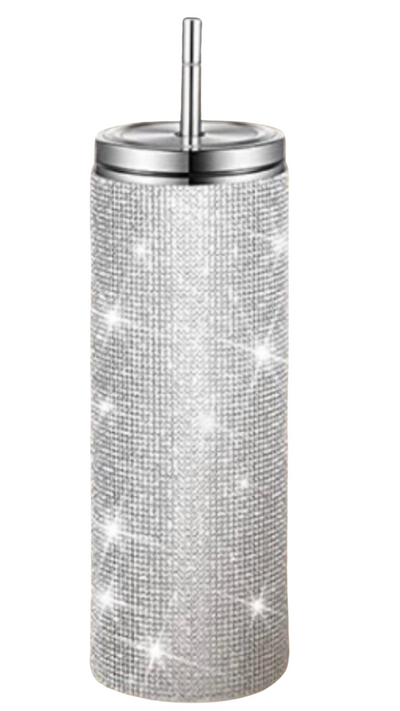 Diamond Bling Tumbler (Platinum)