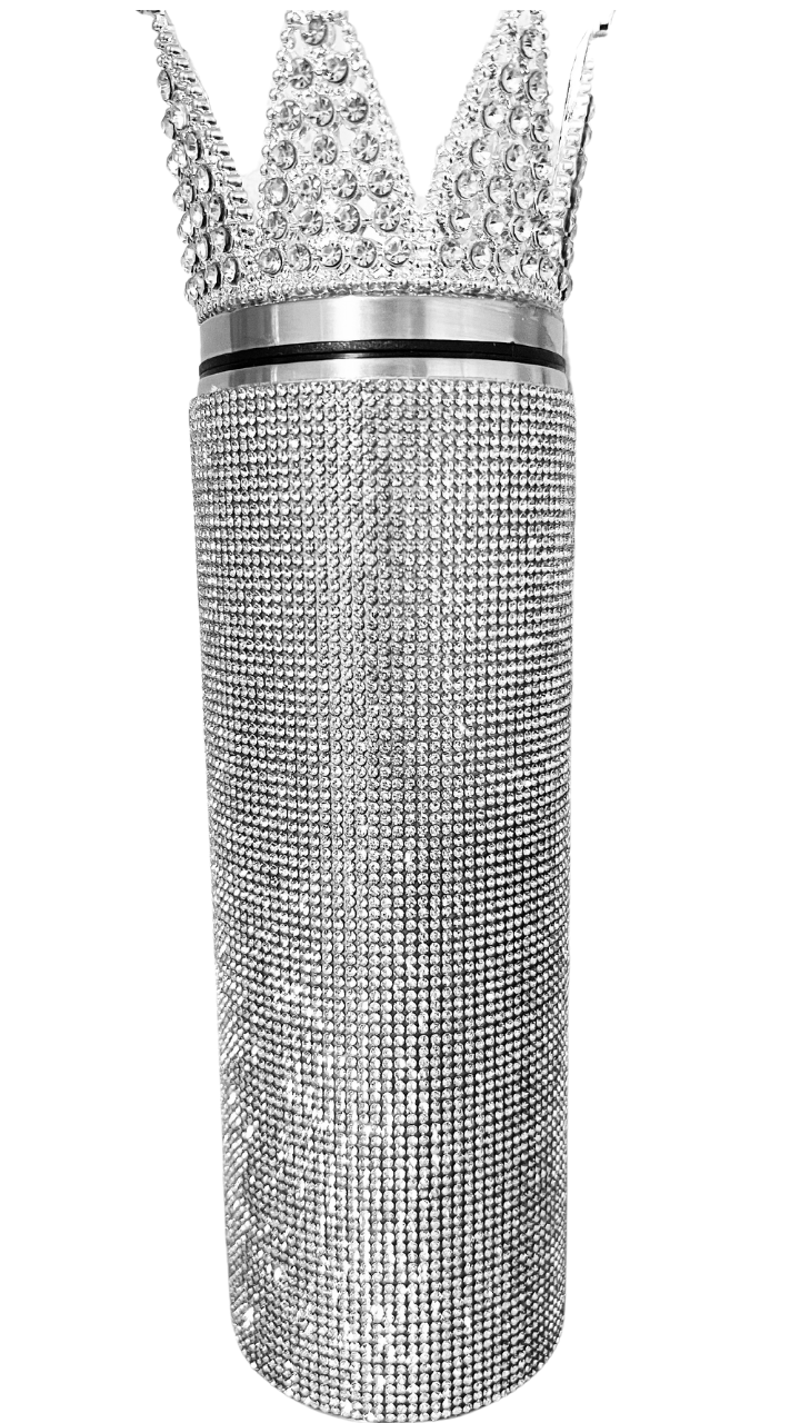 Bling Rhinestone Tumbler with Crown