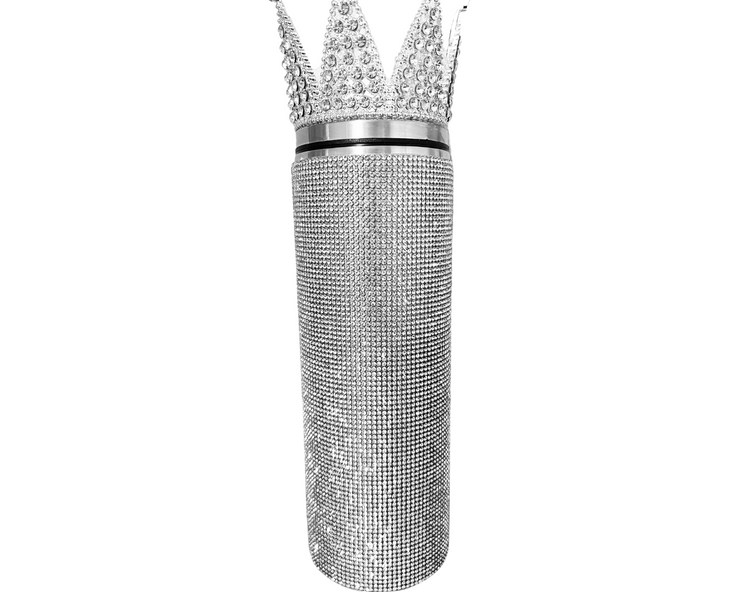 Bling Rhinestone Tumbler with Crown