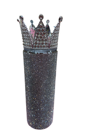 Bling Rhinestone Tumbler with Crown