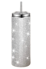 Diamond Bling Tumbler (Platinum)