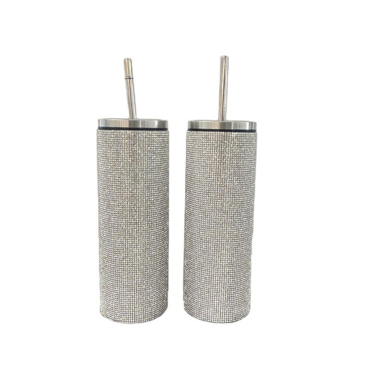 Diamond Bling Tumbler (Platinum)